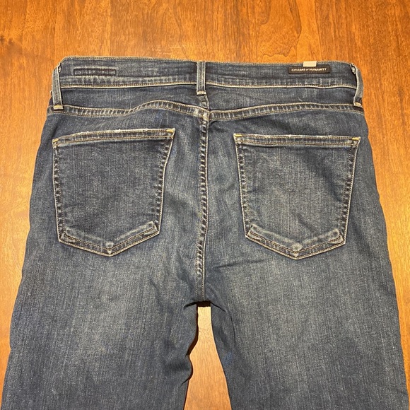 Citizens of Humanity Rocket Skinny Jeans Dark Wash Size 28 - Picture 3 of 6